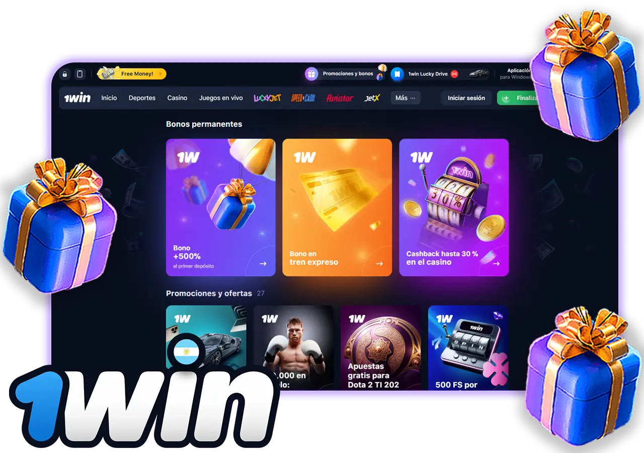 Información sobre los bonos de 1Win Argentina 2025